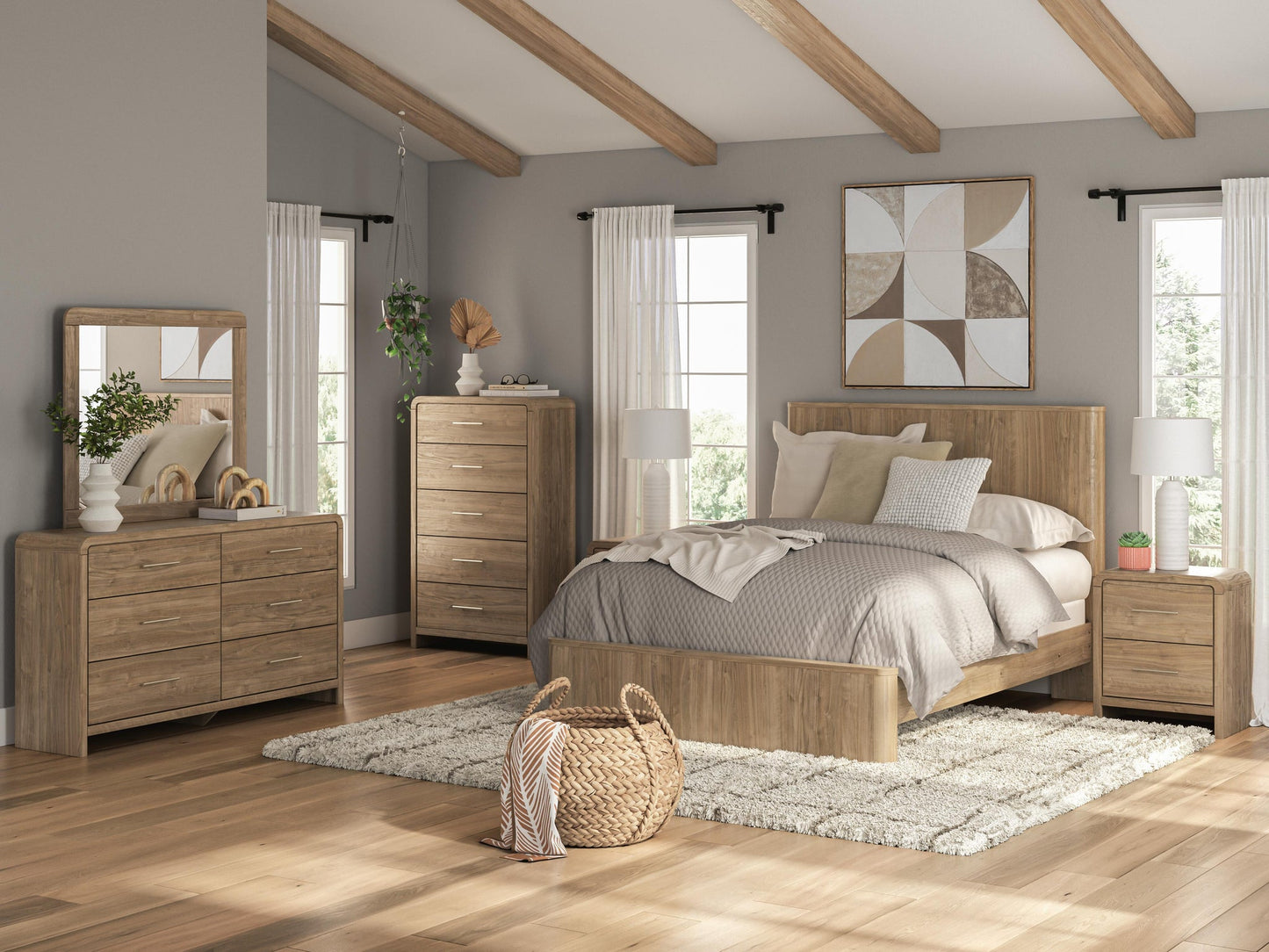 Dovander Queen Panel Bed