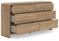 Dovander Six Drawer Dresser