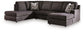 Coralene 2-Piece Sectional with Chaise
