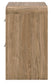 Dovander Two Drawer Night Stand
