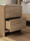 Dovander Two Drawer Night Stand