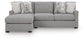 Artisian Loft 2-Piece Sleeper Sectional with Chaise
