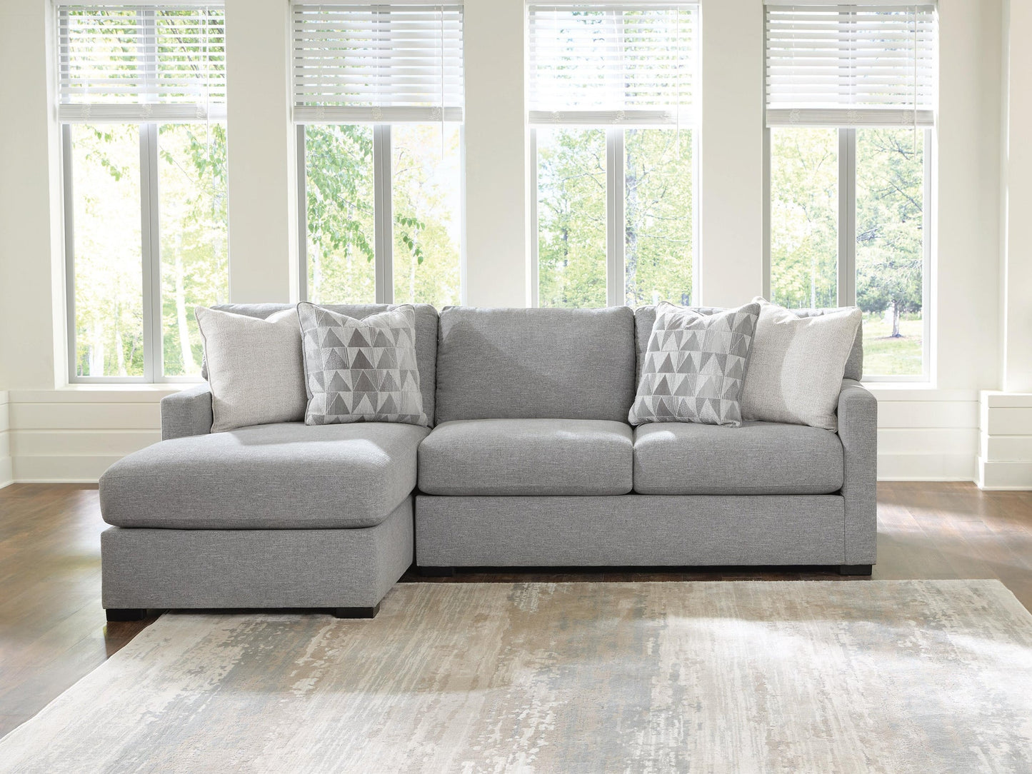 Artisian Loft 2-Piece Sleeper Sectional with Chaise