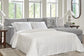 Artisian Loft 2-Piece Sleeper Sectional with Chaise