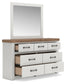 Savonport Twin Panel Bed, Dresser, Mirror, Chest and Nightstand