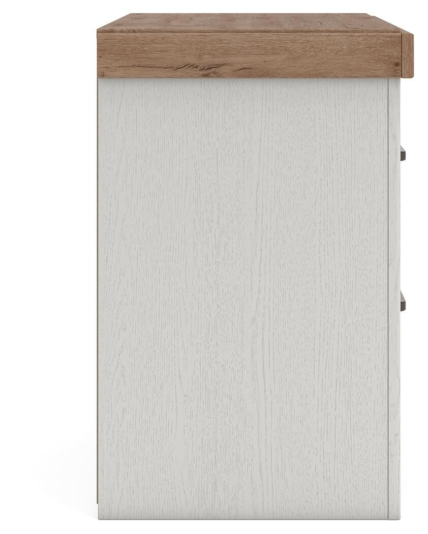 Savonport Queen Panel Bed. Dresser, Mirror and Nightstand