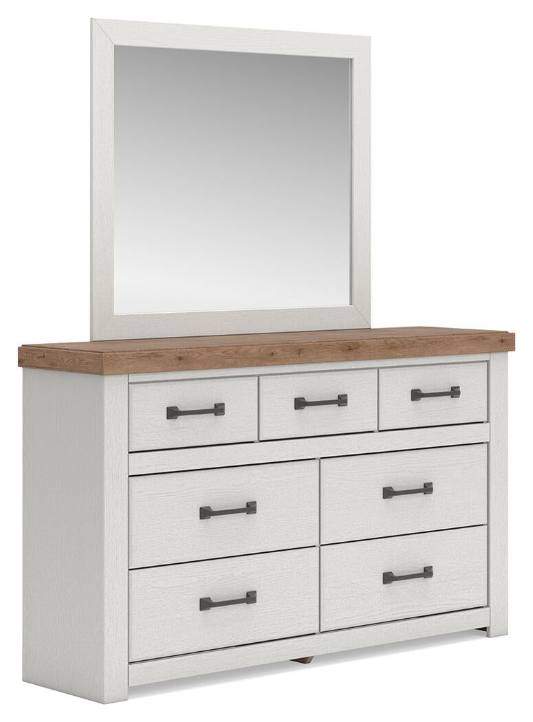 Savonport Full Panel Bed, Dresser, Mirror, Chest and Nightstand
