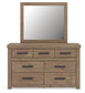Garistyn King Panel Bed, Dresser, Mirror, Chest and Nightstand