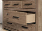 Garistyn King Panel Bed, Dresser and Mirror