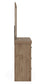 Garistyn King Panel Storage Bed, Dresser and Mirror