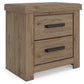 Garistyn King Panel Storage Bed. Dresser, Mirror and Nightstand