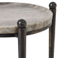 Nahunta Accent Table, Dark Bronze