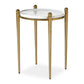 Nahunta Accent Table, Antique Brass