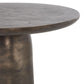 Madrone Indoor-Outdoor Bistro Table, Golden Dark Bronze 2C