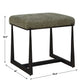 Midas Small Bench, Bronze