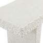 Hagan Indoor-Outdoor Console Table, Limestone, 2 CARTONS