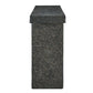 Hagan Indoor-Outdoor Console Table, Natural Slate, 2 CARTONS