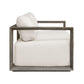 Remsen Outdoor 3 Seater Sofa, Weathered Gray/Oyster