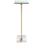 Butler Accent Table, White