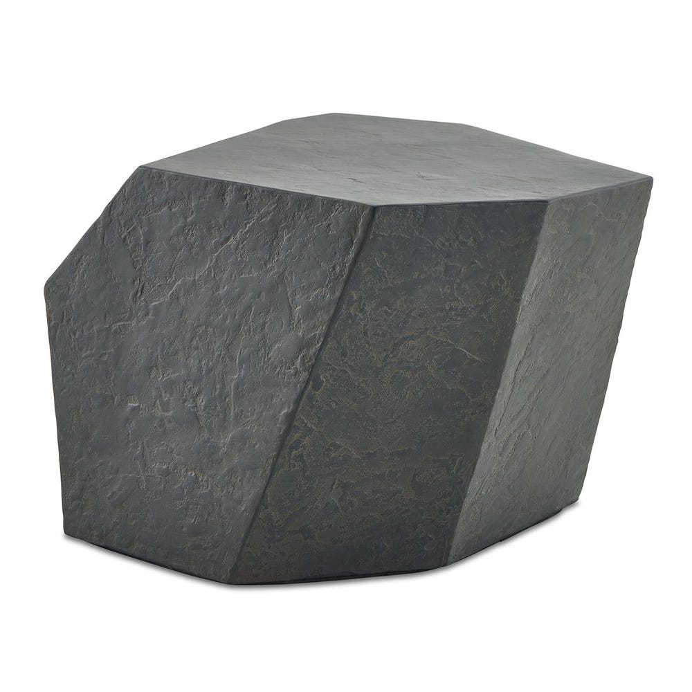 Parra Indoor-Outdoor Side Table, Slate