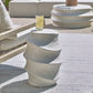 Winded Indoor-Outdoor Accent Table