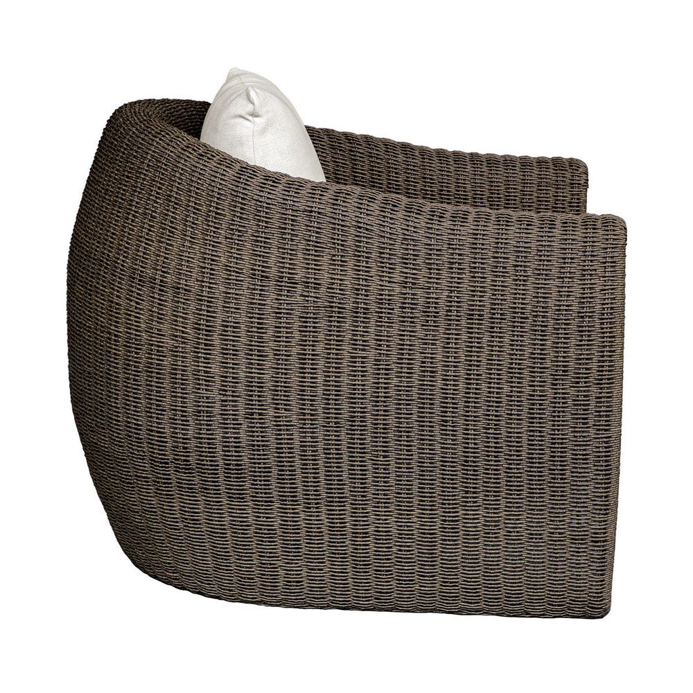 Tropic Outdoor Lounge Chair, Mocha