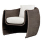 Tropic Outdoor Lounge Chair, Mocha