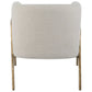 Jacobsen Accent Chair, Natural Shearling