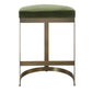 Ivanna Counter Stool, Brass - Moss