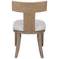 Idris Armless Chair, Natural