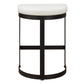 Ivanna Counter Stool, Black - White