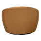 DeSoto Swivel Chair, Hazlenut