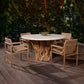Stonewood Indoor-Outdoor Dining Table, 2 Cartons
