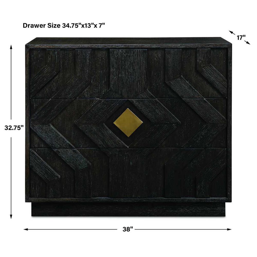 Faulkner 3 Drawer Chest