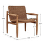 Sumba Outdoor Lounge Chair, Golden Flax