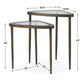 Millar Accent Tables, S/2