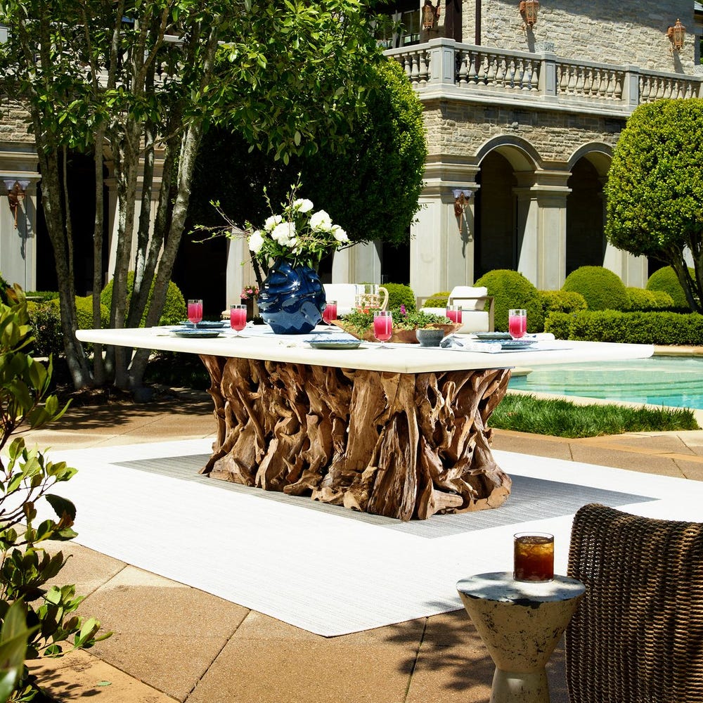 Stonewood Indoor-Outdoor Ping Pong Dining Table, 2 CARTONS