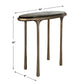 Ata Accent Table, Brass