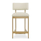 Apsley Counter Stool, Gold