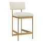 Apsley Counter Stool, Gold