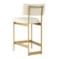 Apsley Counter Stool, Gold