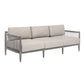 Borneo Outdoor Sofa, Dove