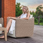 Sunset Outdoor Swivel Lounge Chair
