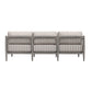 Borneo Outdoor Sofa, Dove
