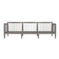Borneo Outdoor Sofa, Dove