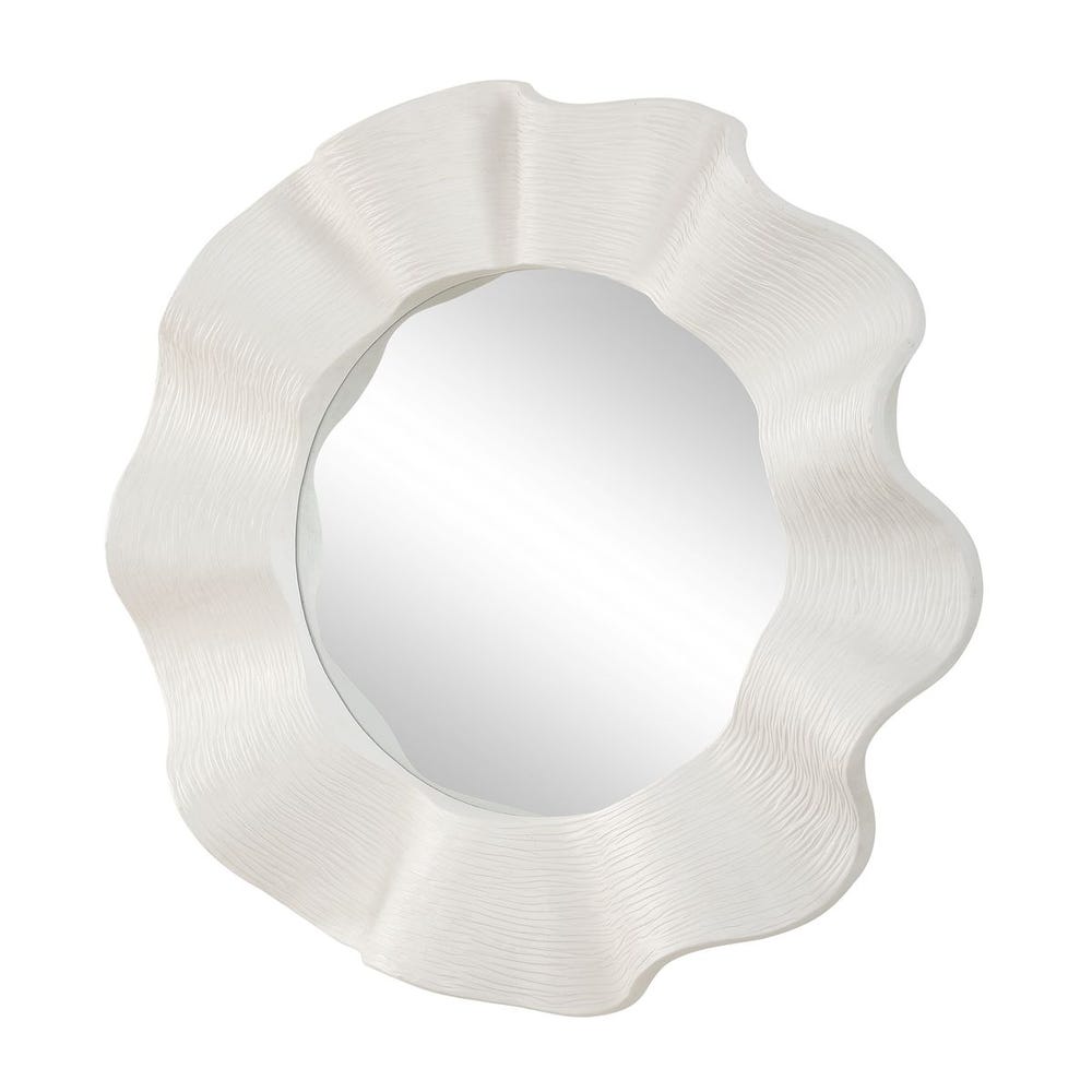 Wave Length Round Mirror