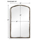 Hammered Arch Mirror