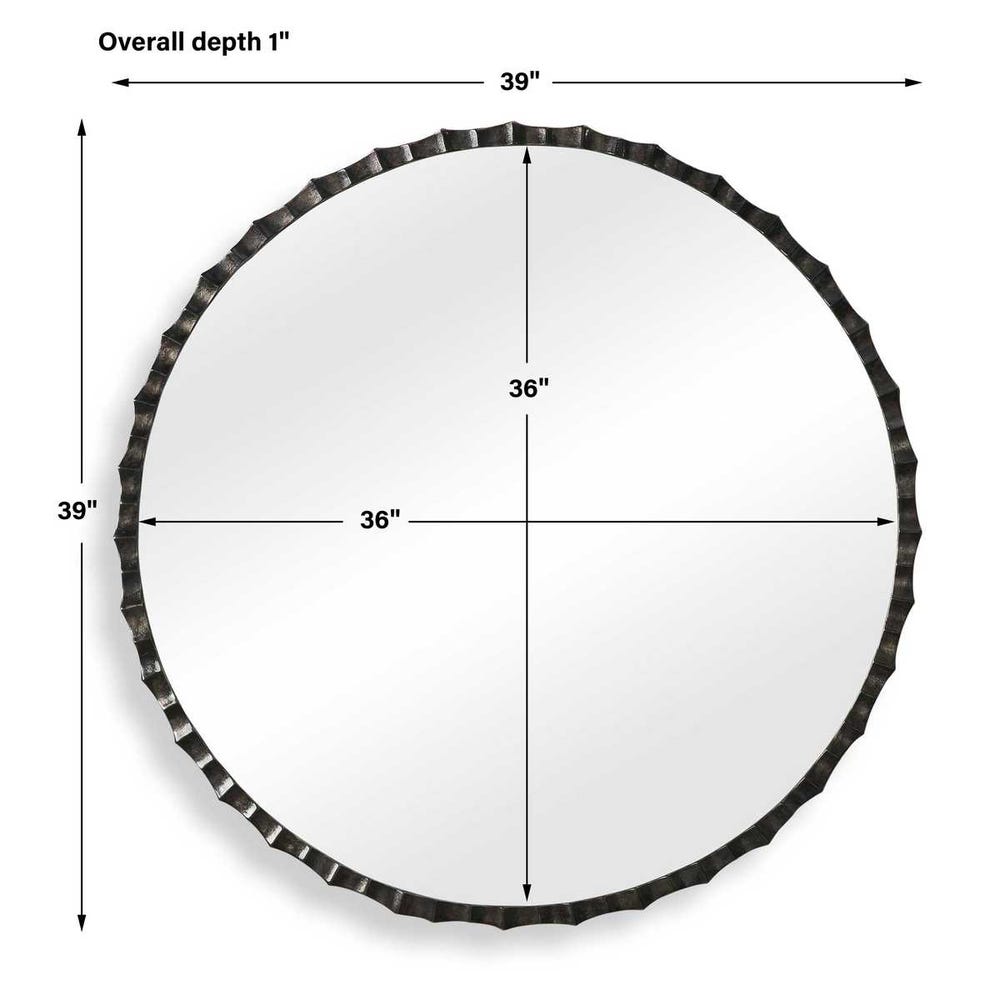 Grander Round Mirror