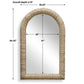 Twisted Seagrass Arch Mirror