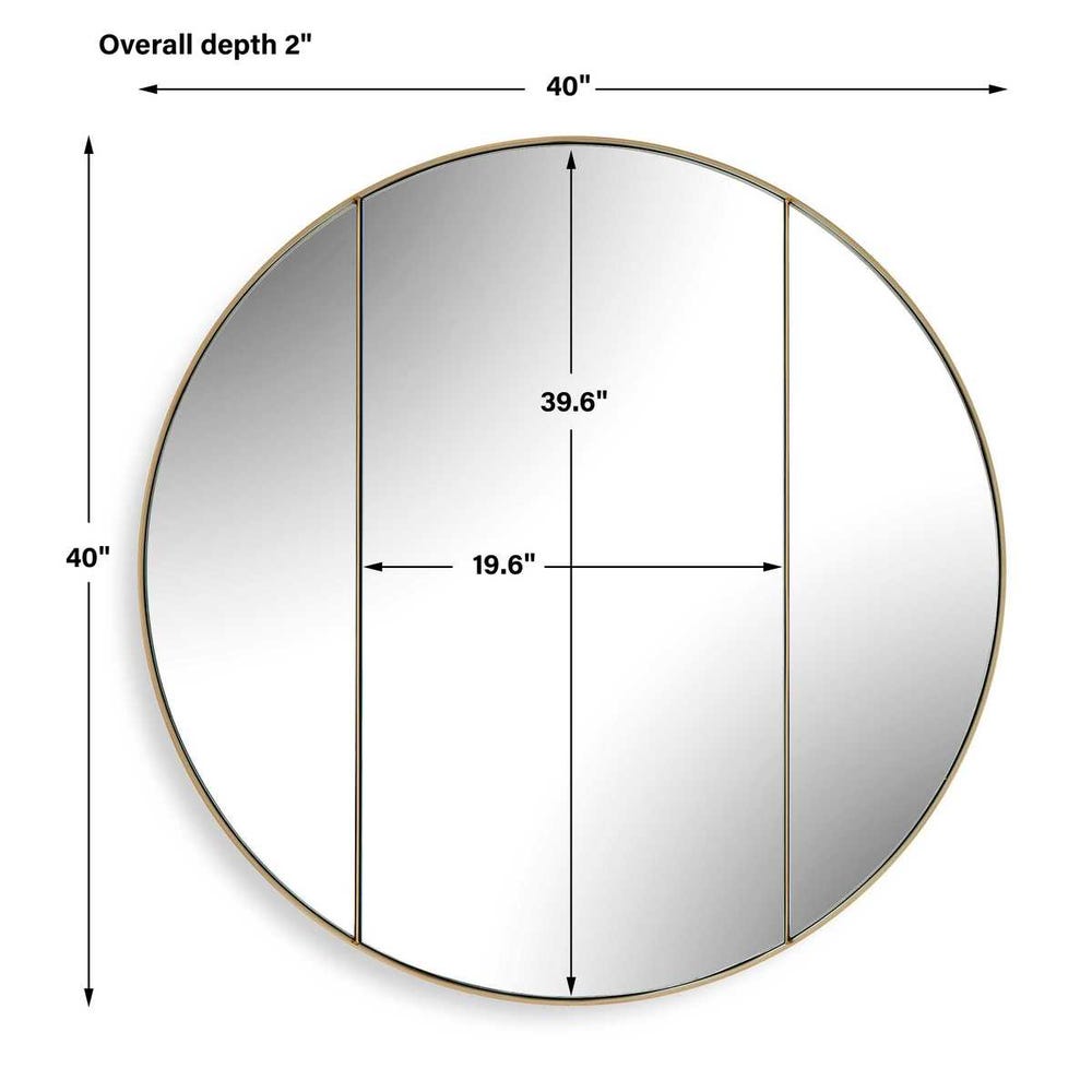 Amram Round Mirror